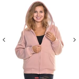 Angelina shaper lined hoodie
